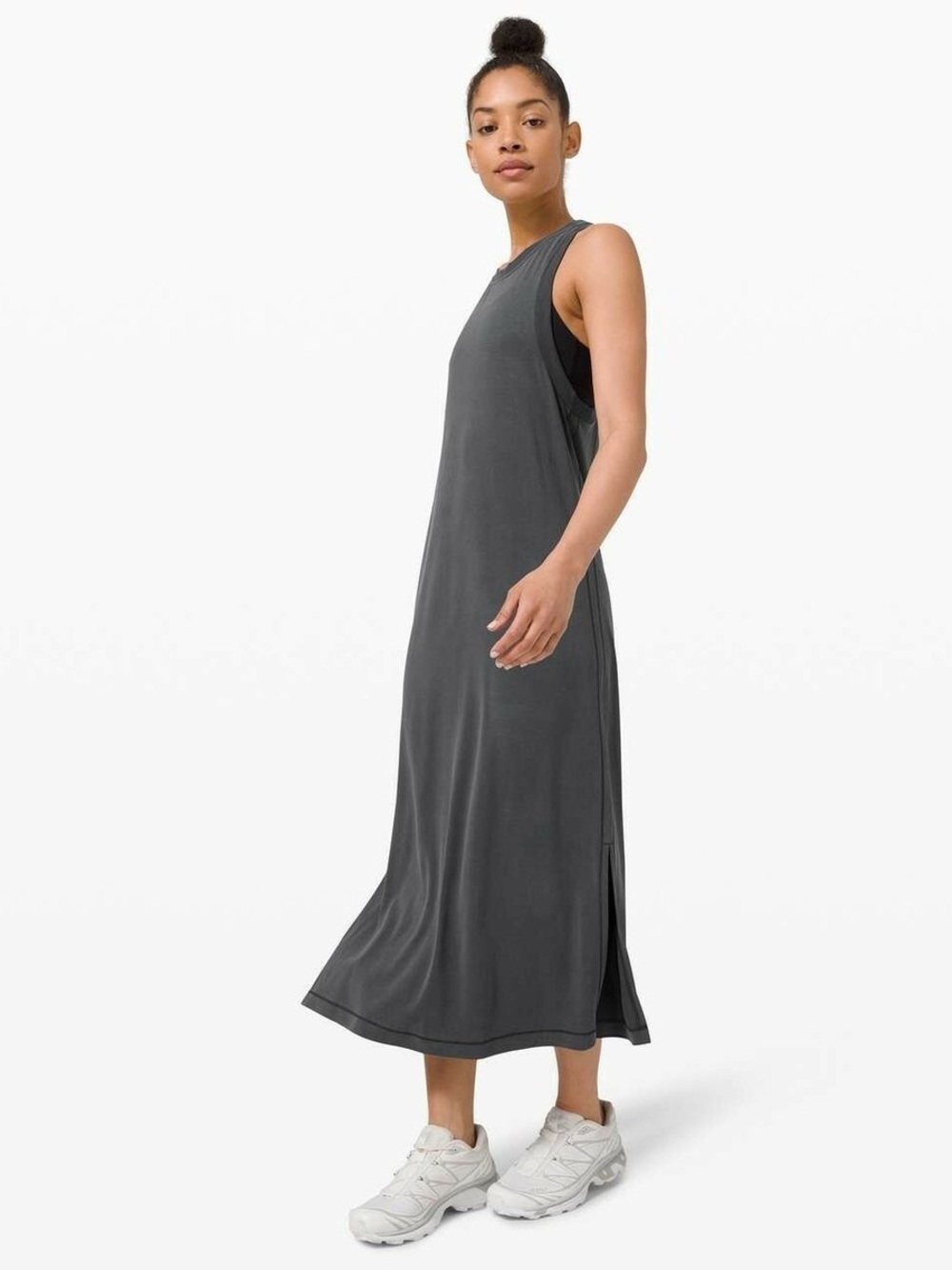 Lululemon Ease of It All Dress - Graphite Grey 